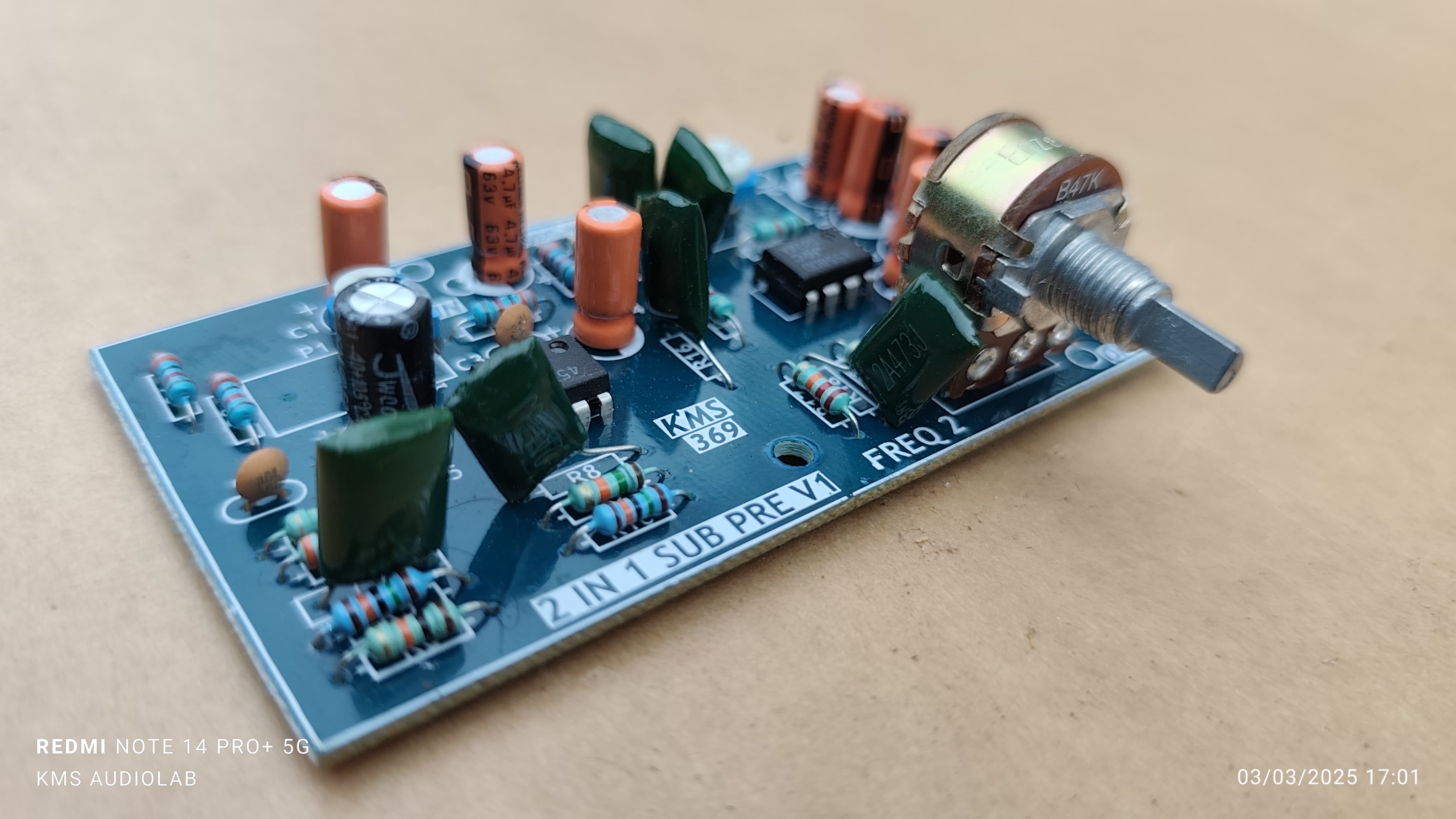 2in1 SUBWOOFER PRE AMPLIFIER 