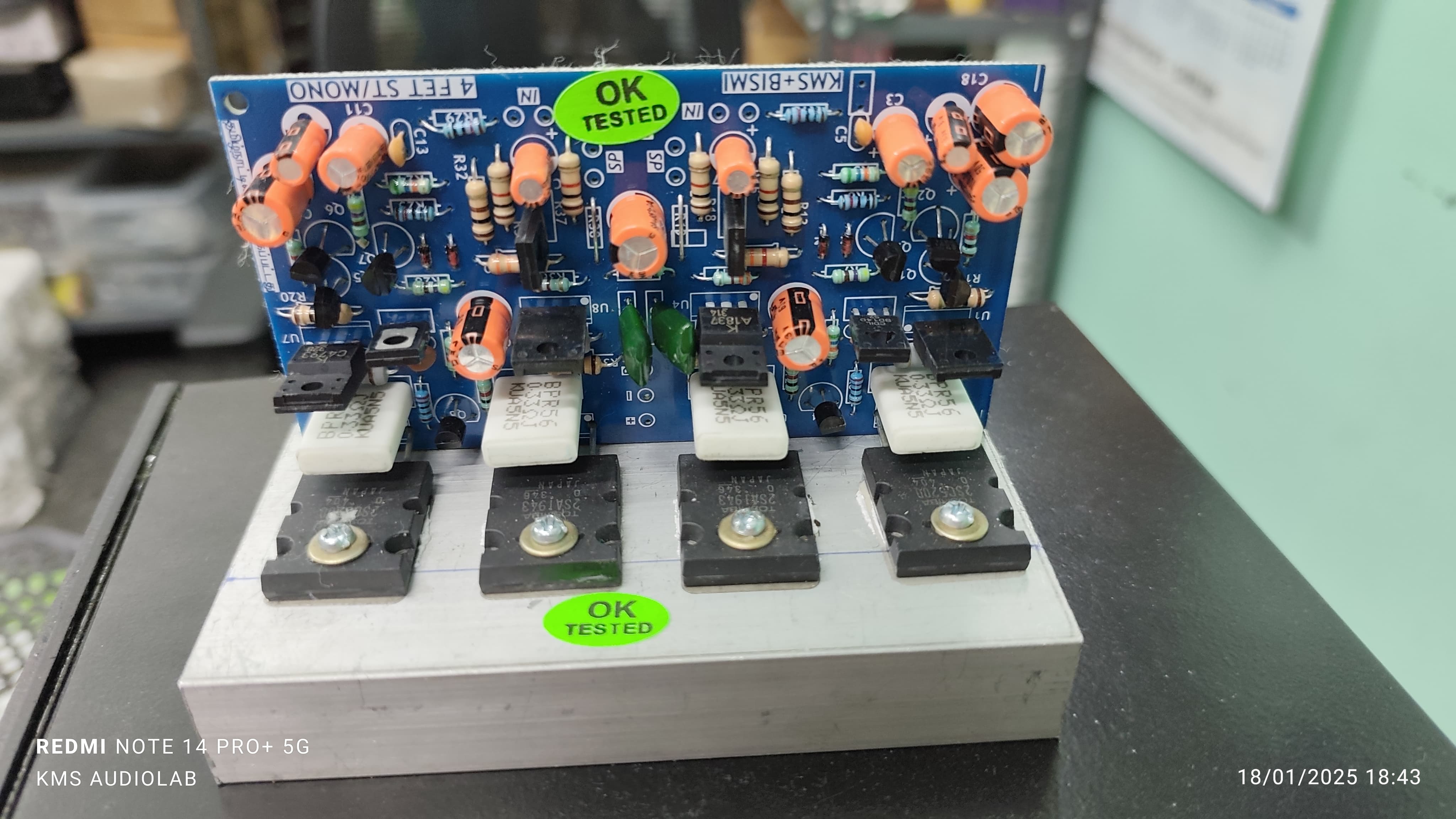 4TRANSISTOR POWER AMPLIFIER