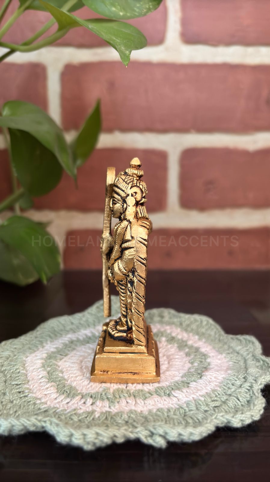 Brass Bala Murugar Statue - 3x0.7x1.1 inches