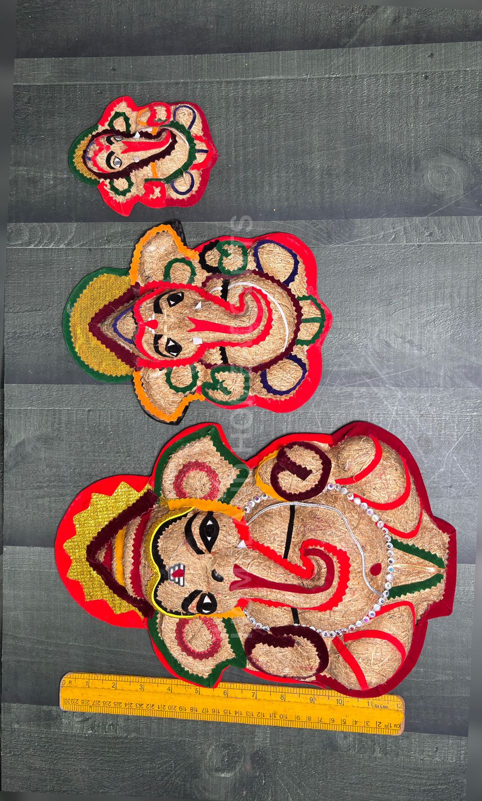 Handmade Vettiver Vinayagar Idol – Medium Size
