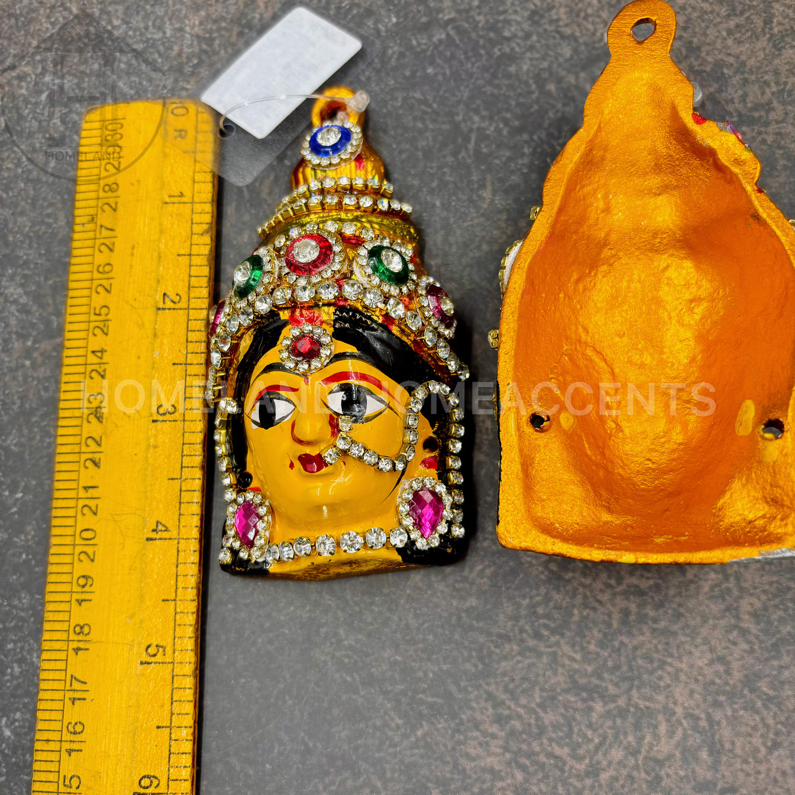 GOWRI AMMAN STONE FACE - 4 Inch 