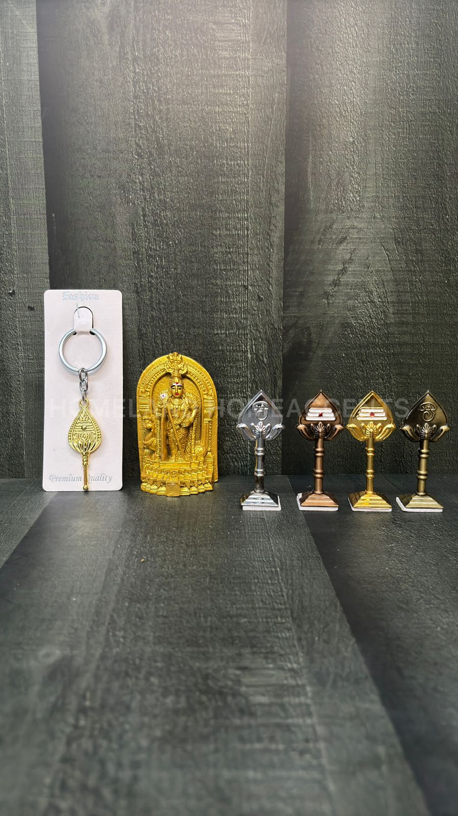 Kutty Murugar Combo Set – Idol with Vel & Keychain