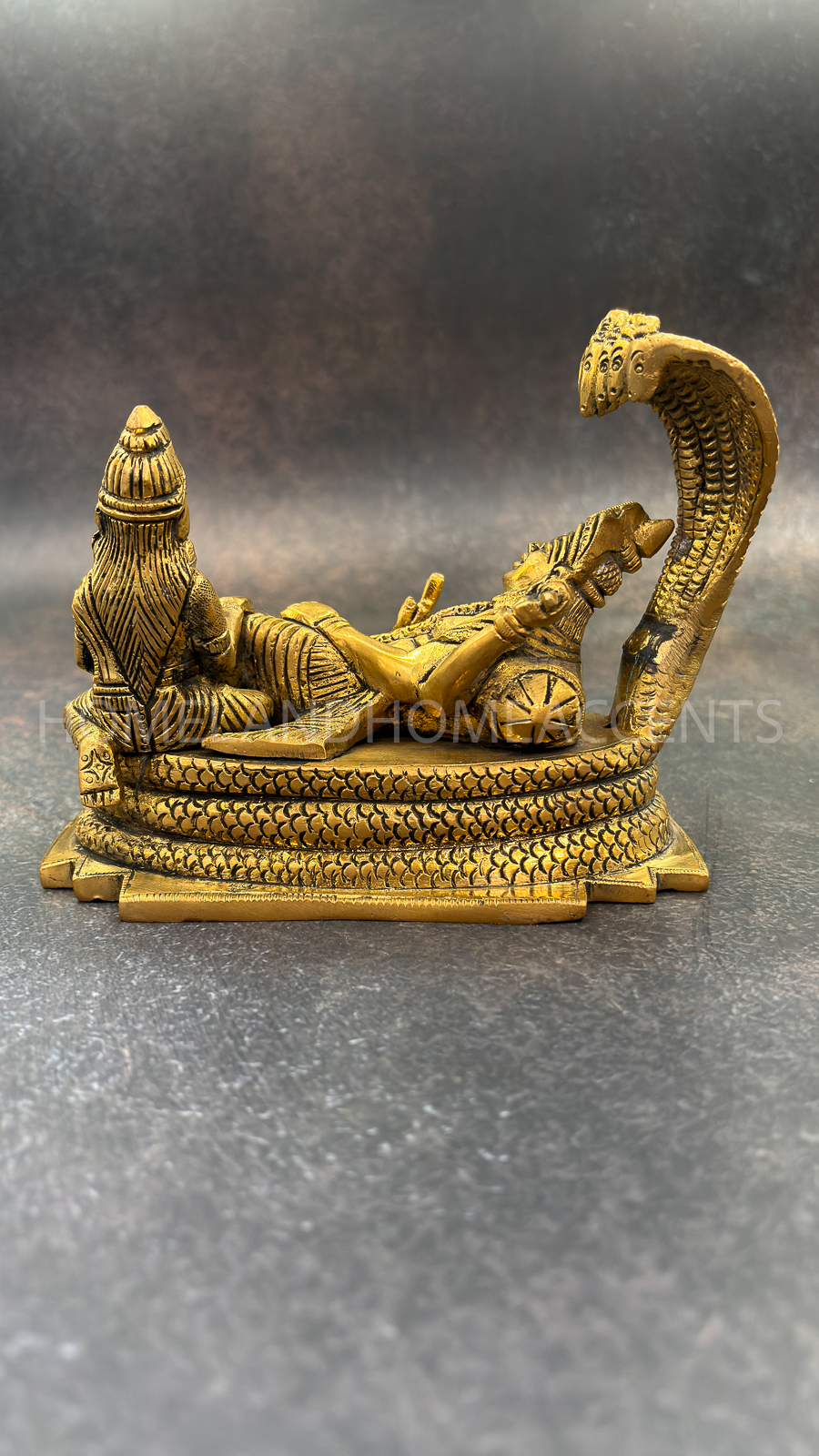 Pure Brass Lakshmi Narayan Idol