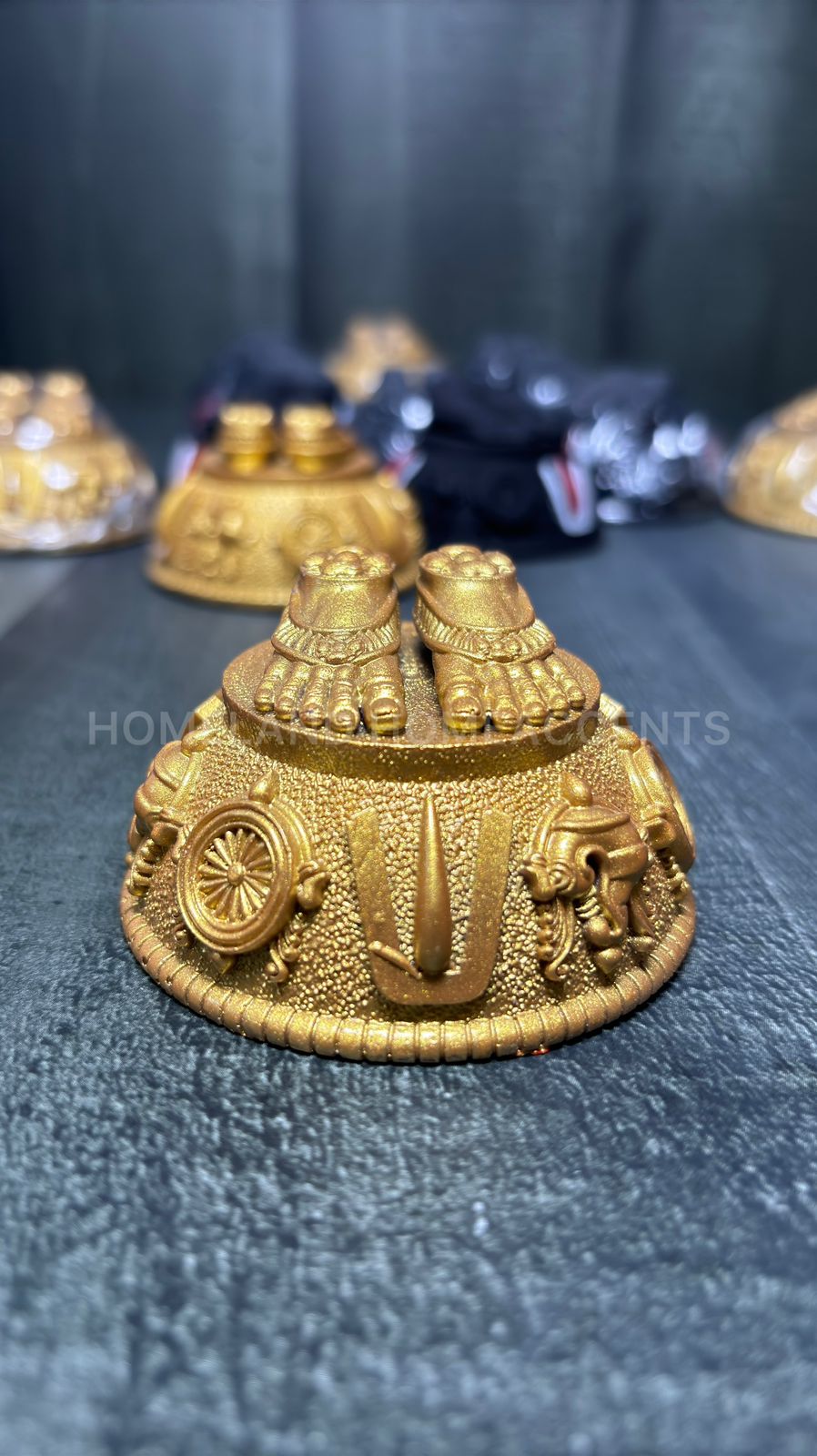 Lord Vishnu Thiruvadi Idol – Paduka for Pooja & Gifting