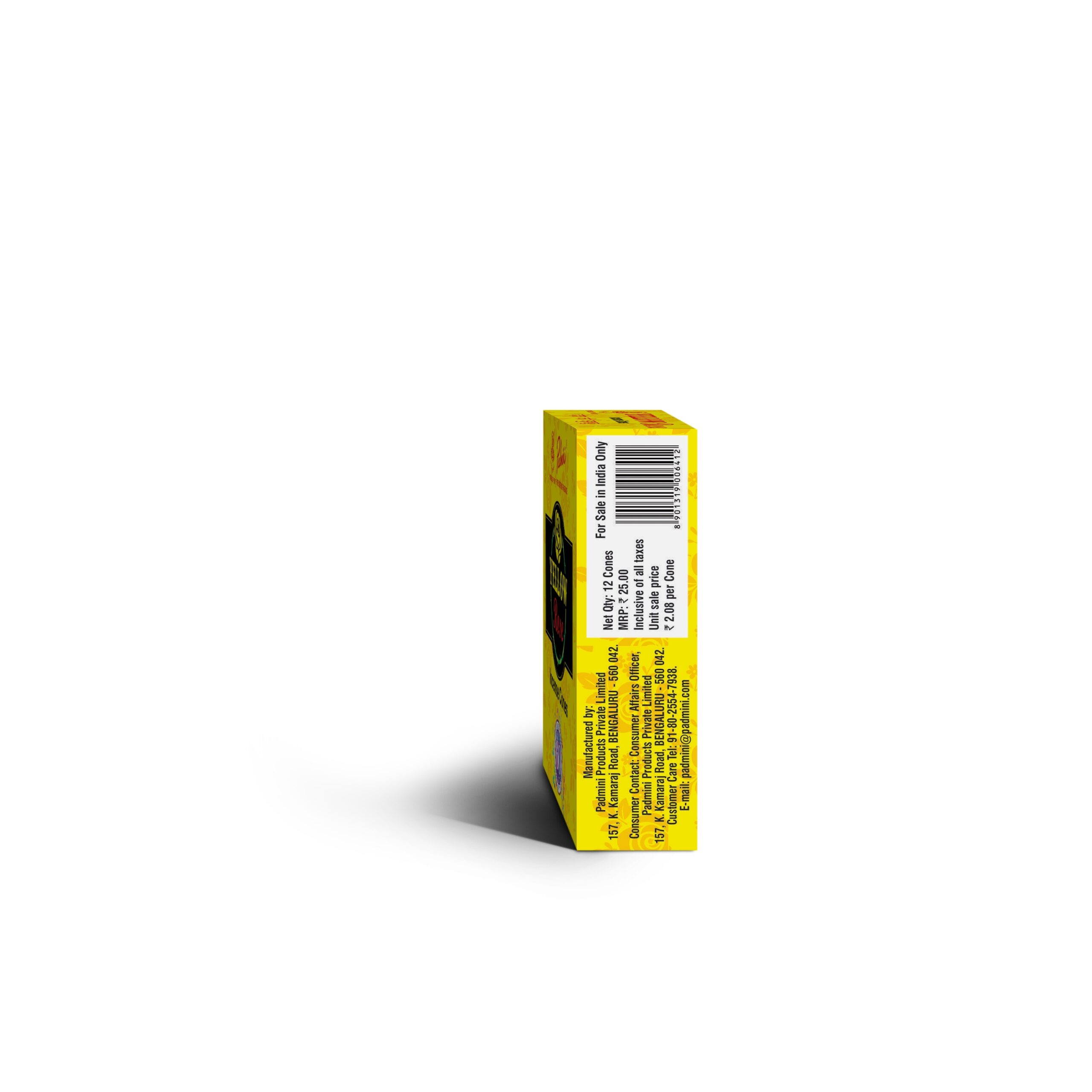 Yellow Rose Incense Cone 12N