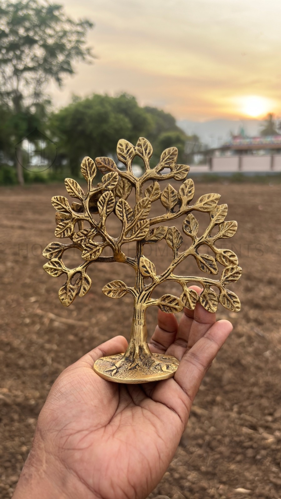 Siddhi Karpaga Vriksha Brass Idol of Fulfillment