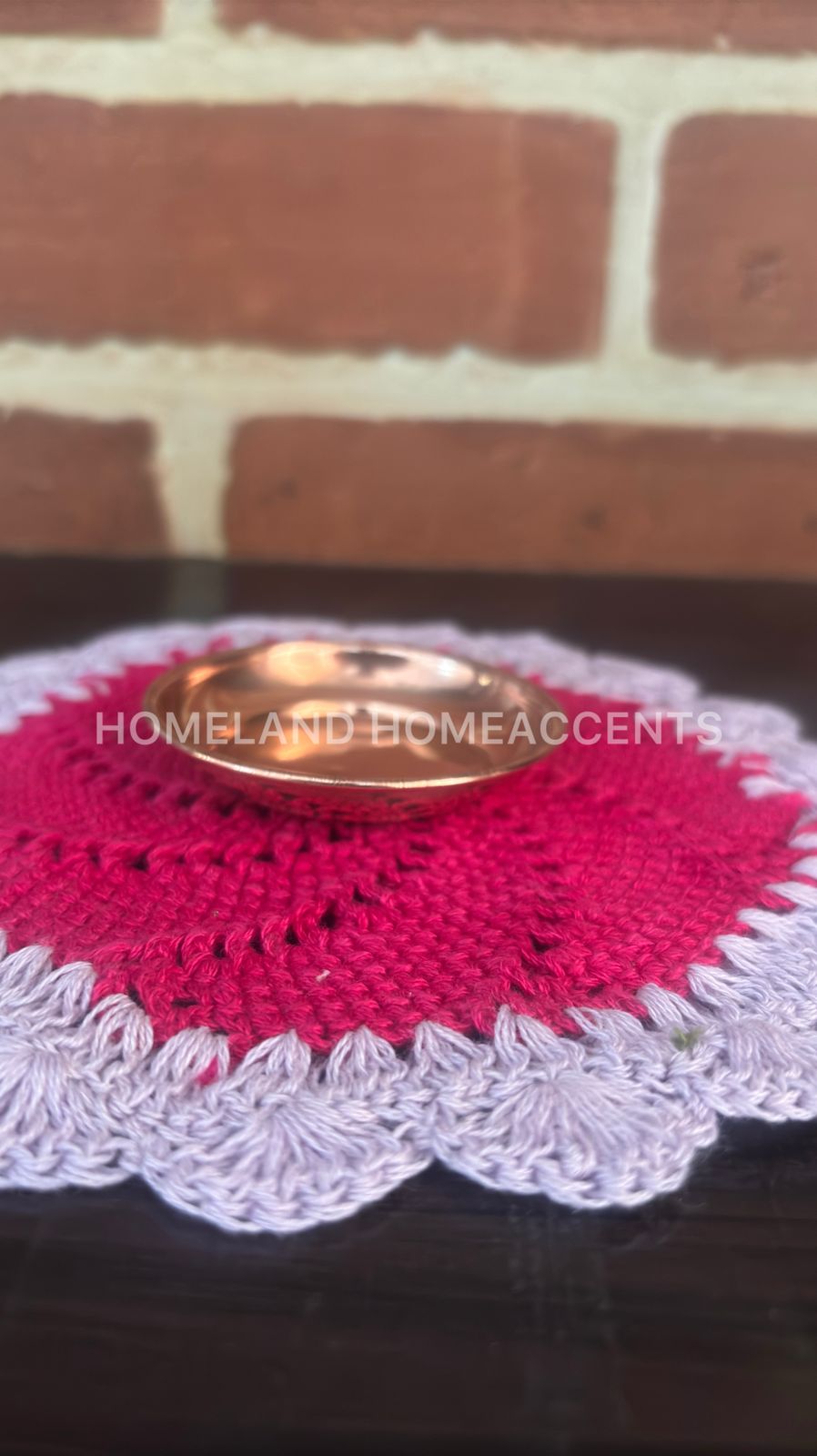 Copper Plain Plate