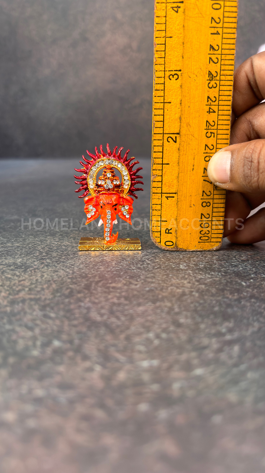 Sooraj Ganesha With Stone Work 
