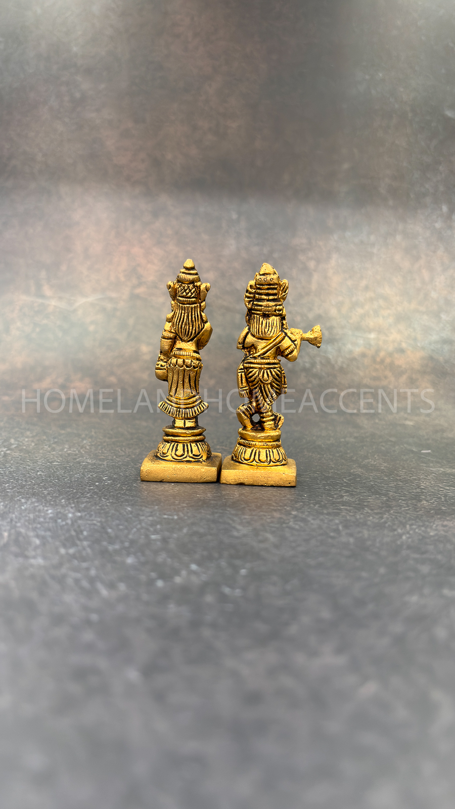 Radha Krishna Compact Statue
