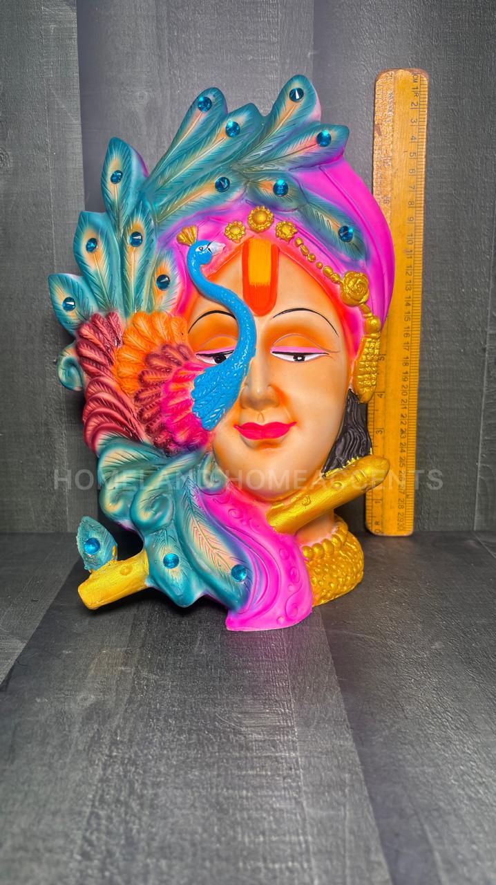 Polyresin Krishna Table Top Idol – 11.5 Inch