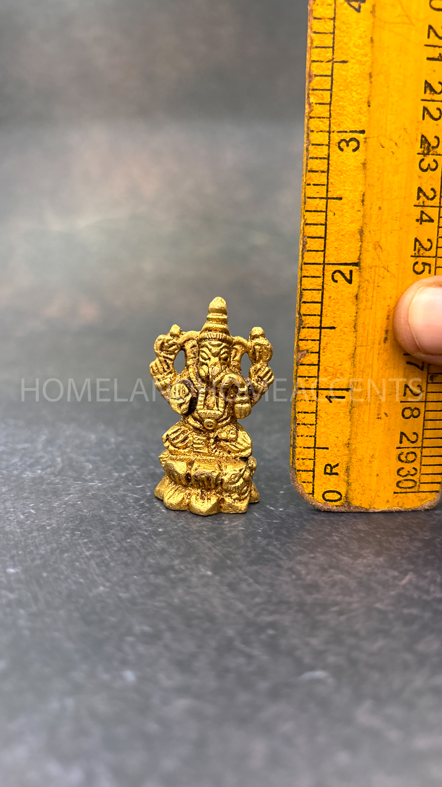 Small Ganesh Brass Idol
