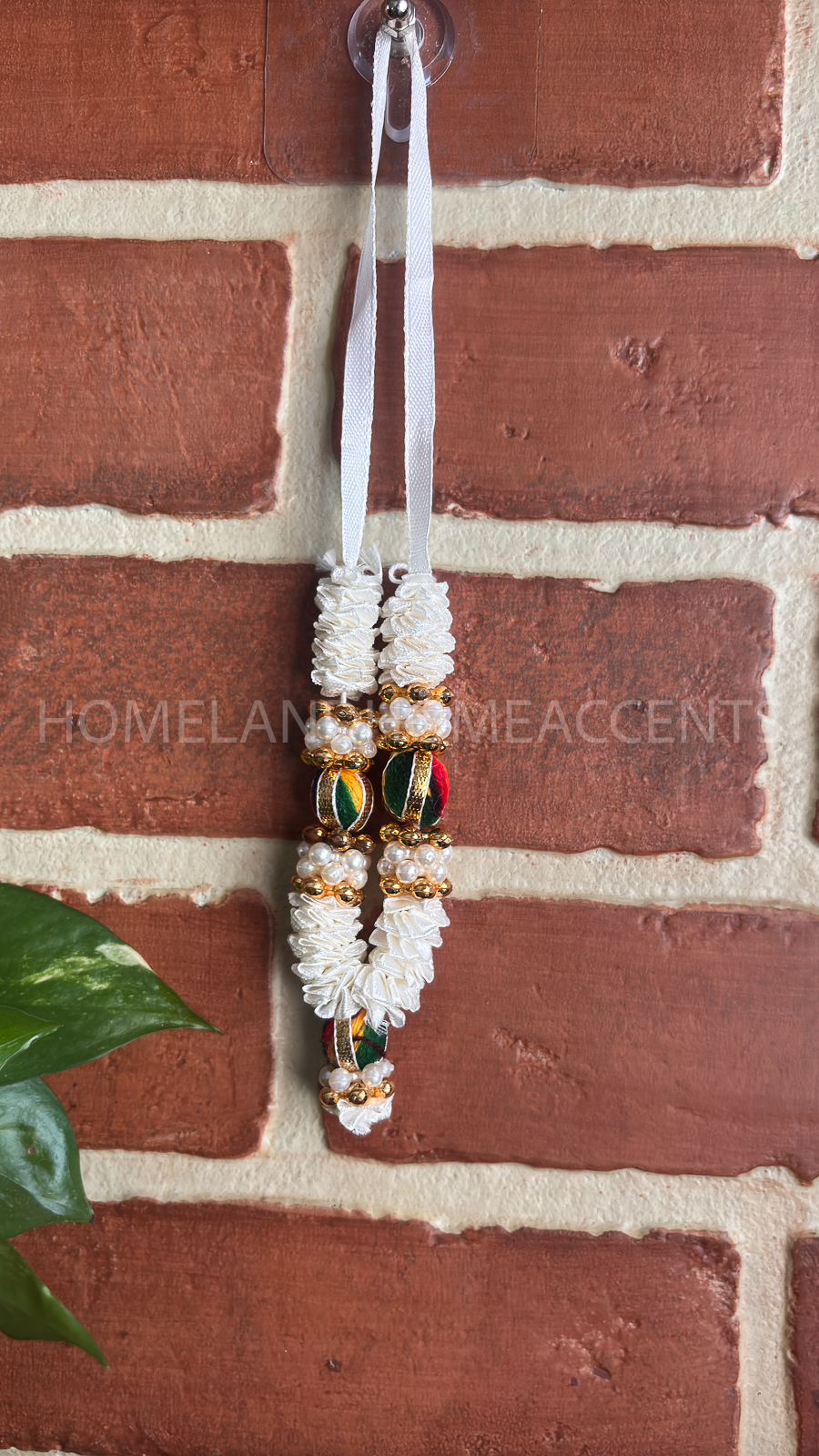 Mini Maalai/Garland with Pearl and Kunjam Detailing