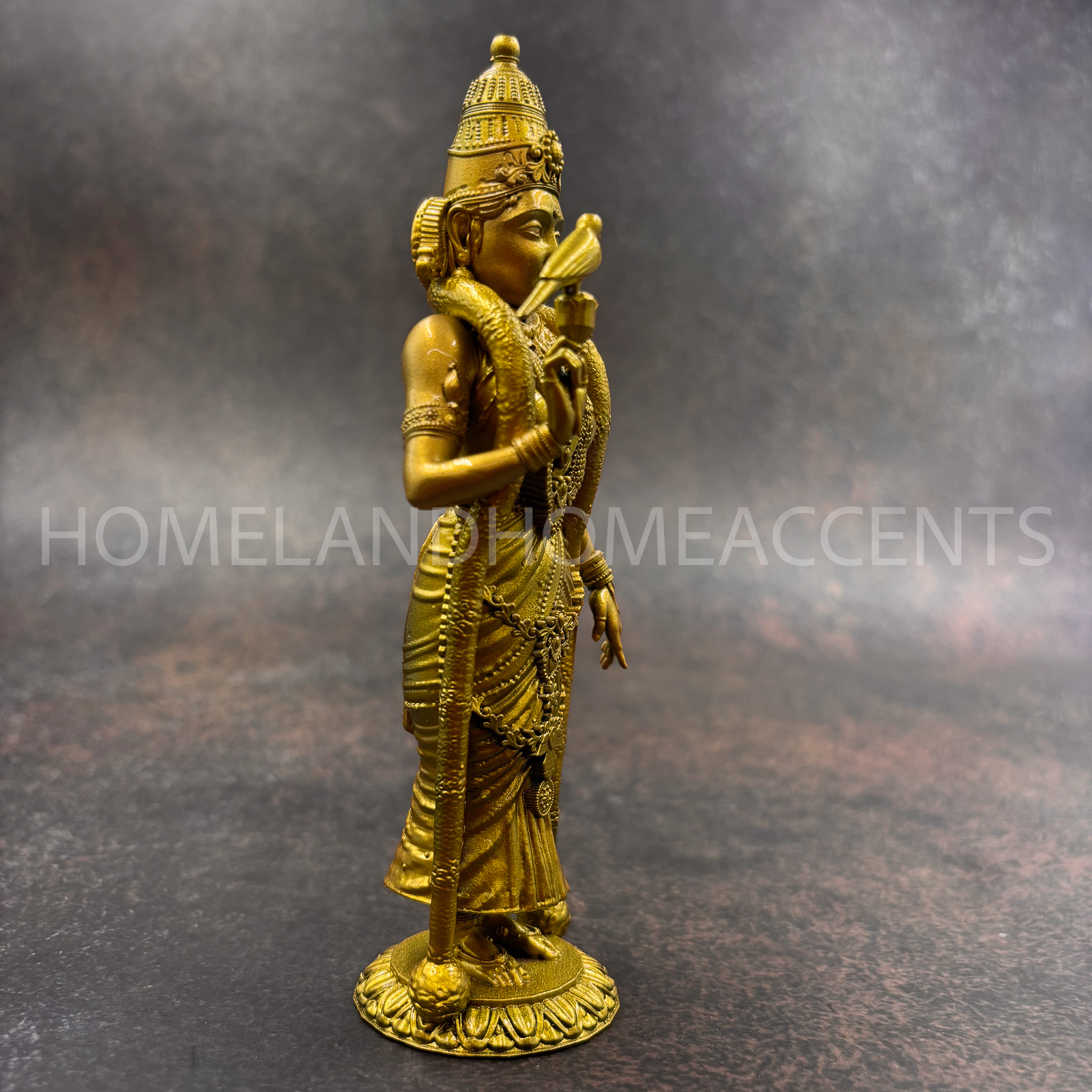 3D-Printed Goddess Meenakshi Amman