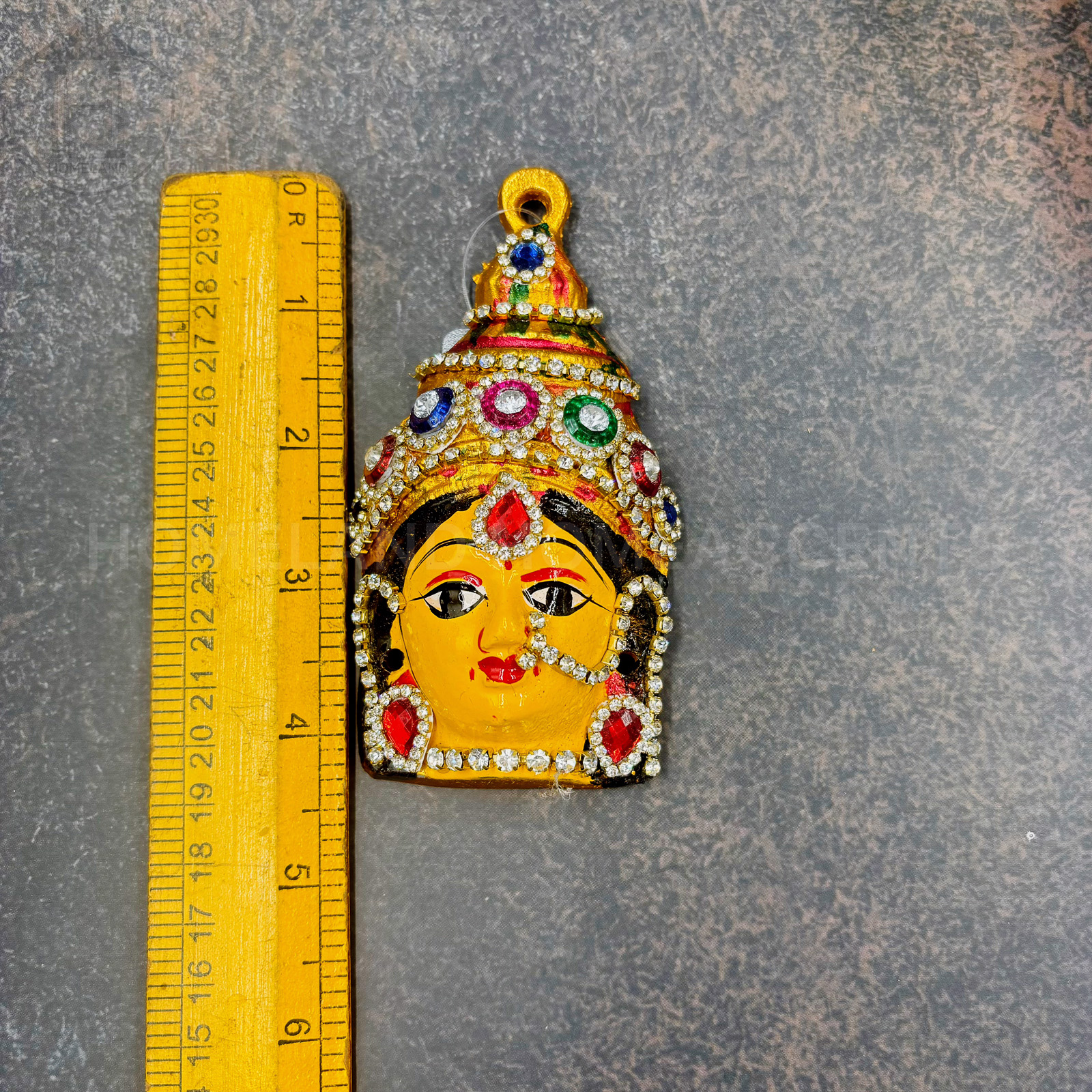 GOWRI AMMAN STONE FACE - 4 Inch 