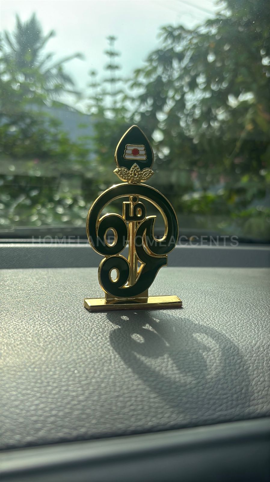 Tamil OM - Green 4 Inches