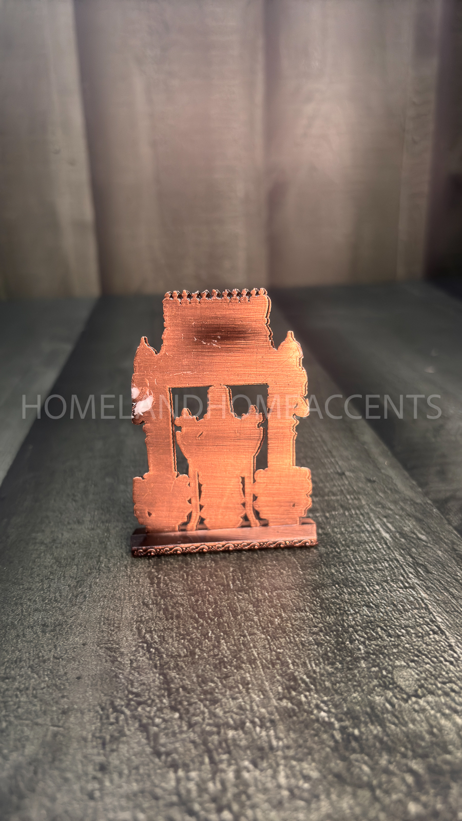 Perumal in Gopuram with Sangu Chakra Namam