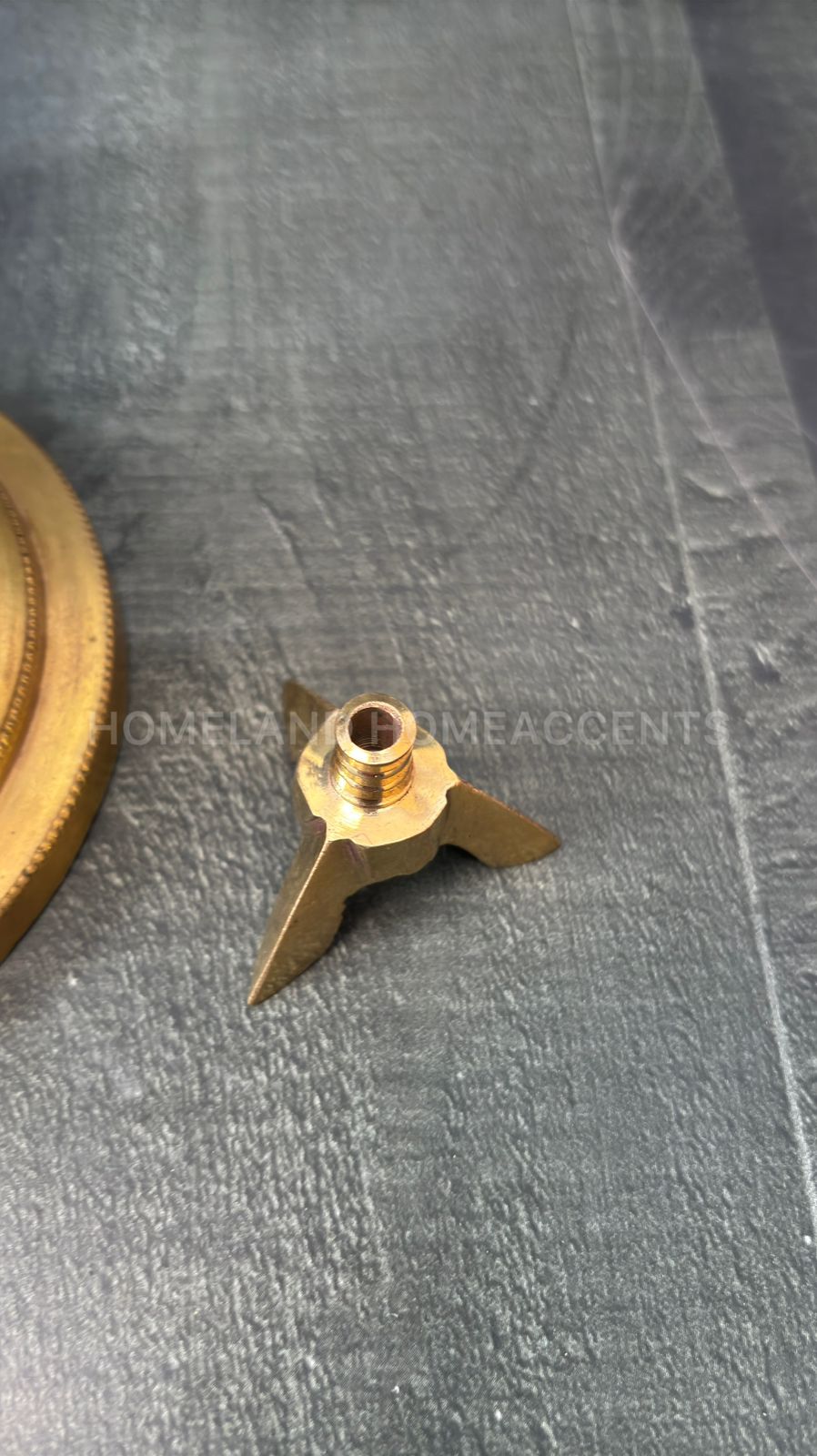 Brass Lamp Thiri Holder – Tripod Design