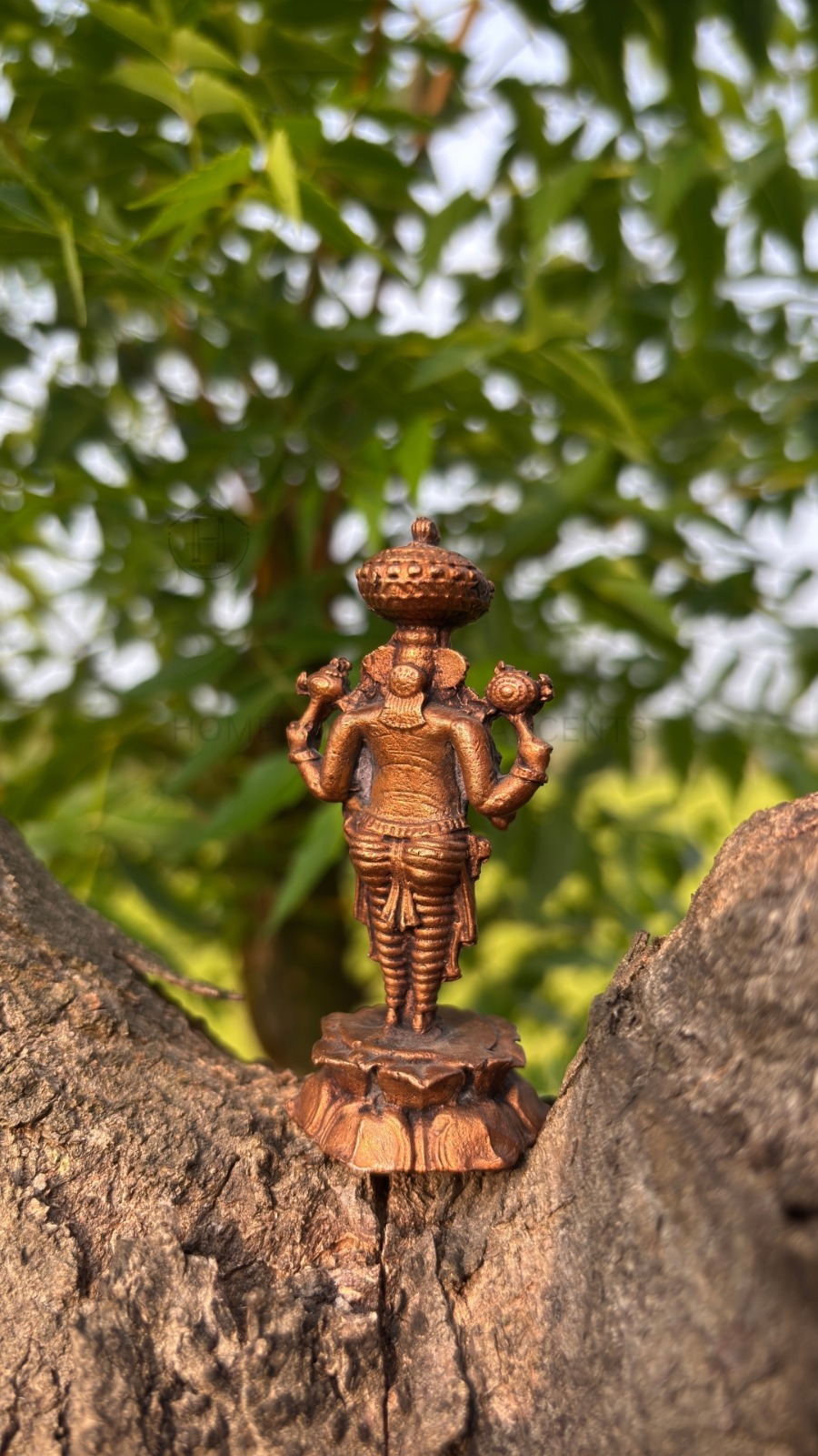 Copper Lord Venkateswara Idol 2.5 inches