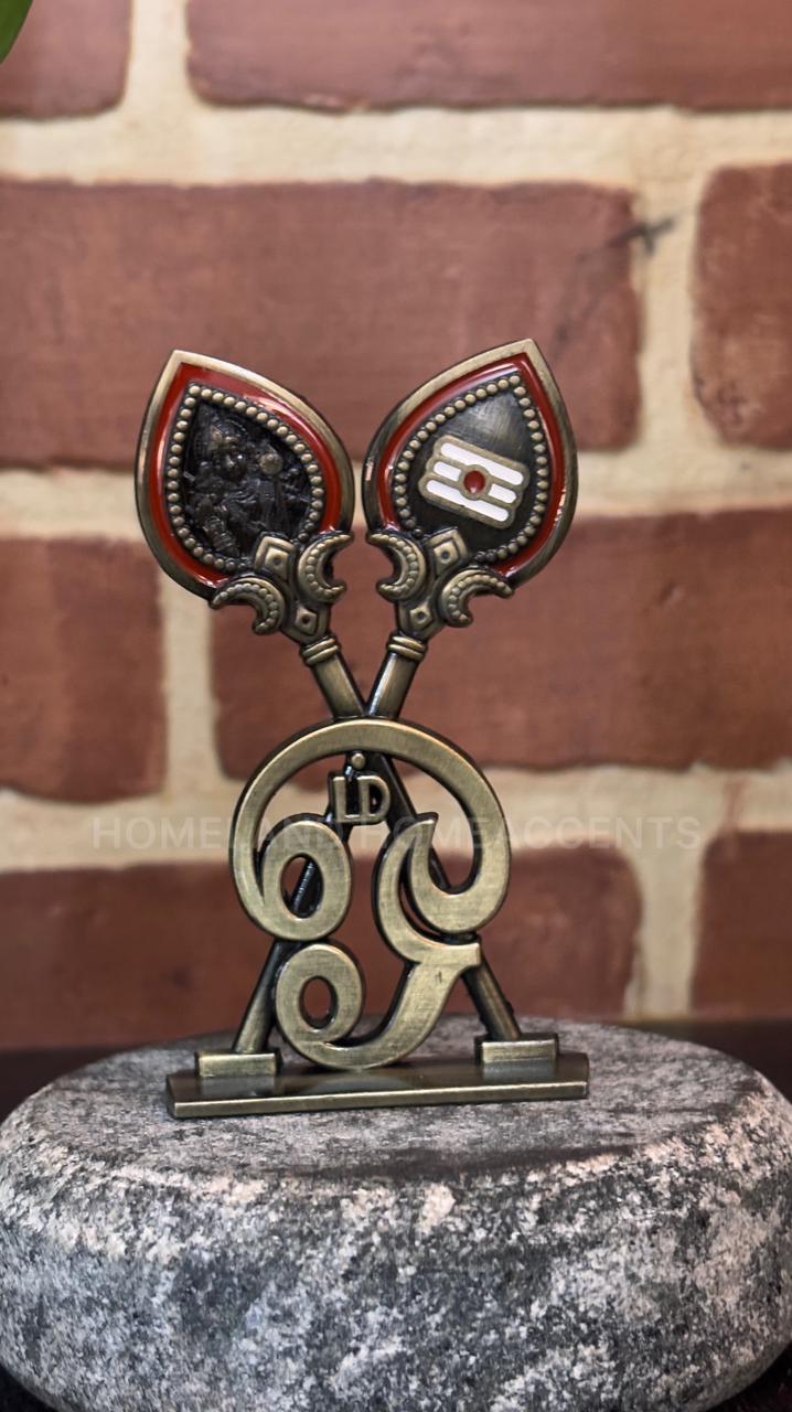 Tamil OM with Vel - Antique