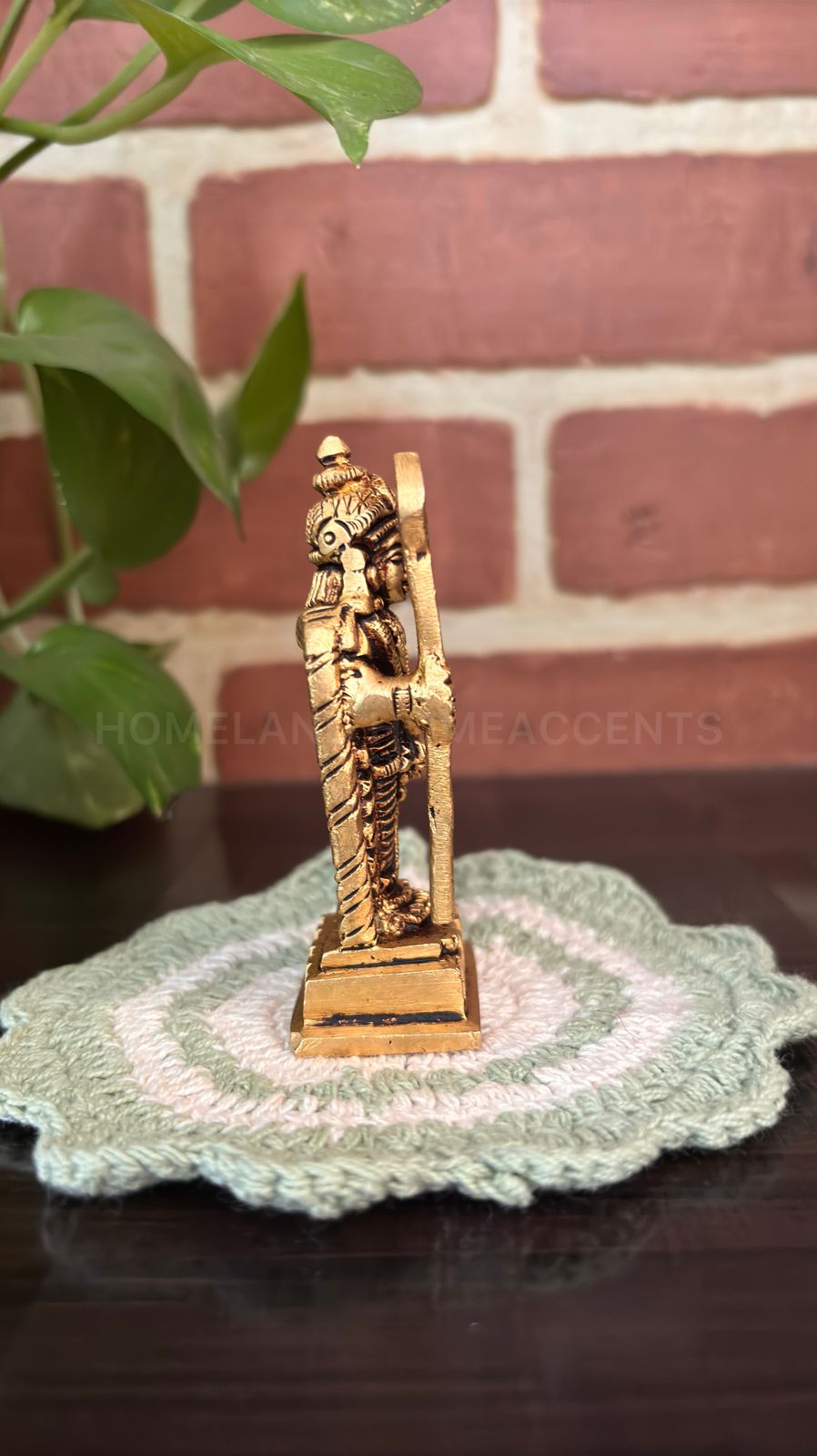Brass Bala Murugar Statue - 3x0.7x1.1 inches