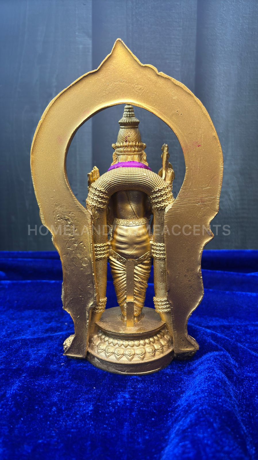 Tiruchendur Murugan Resin Idol – Handmade Polyresin Statue (9")
