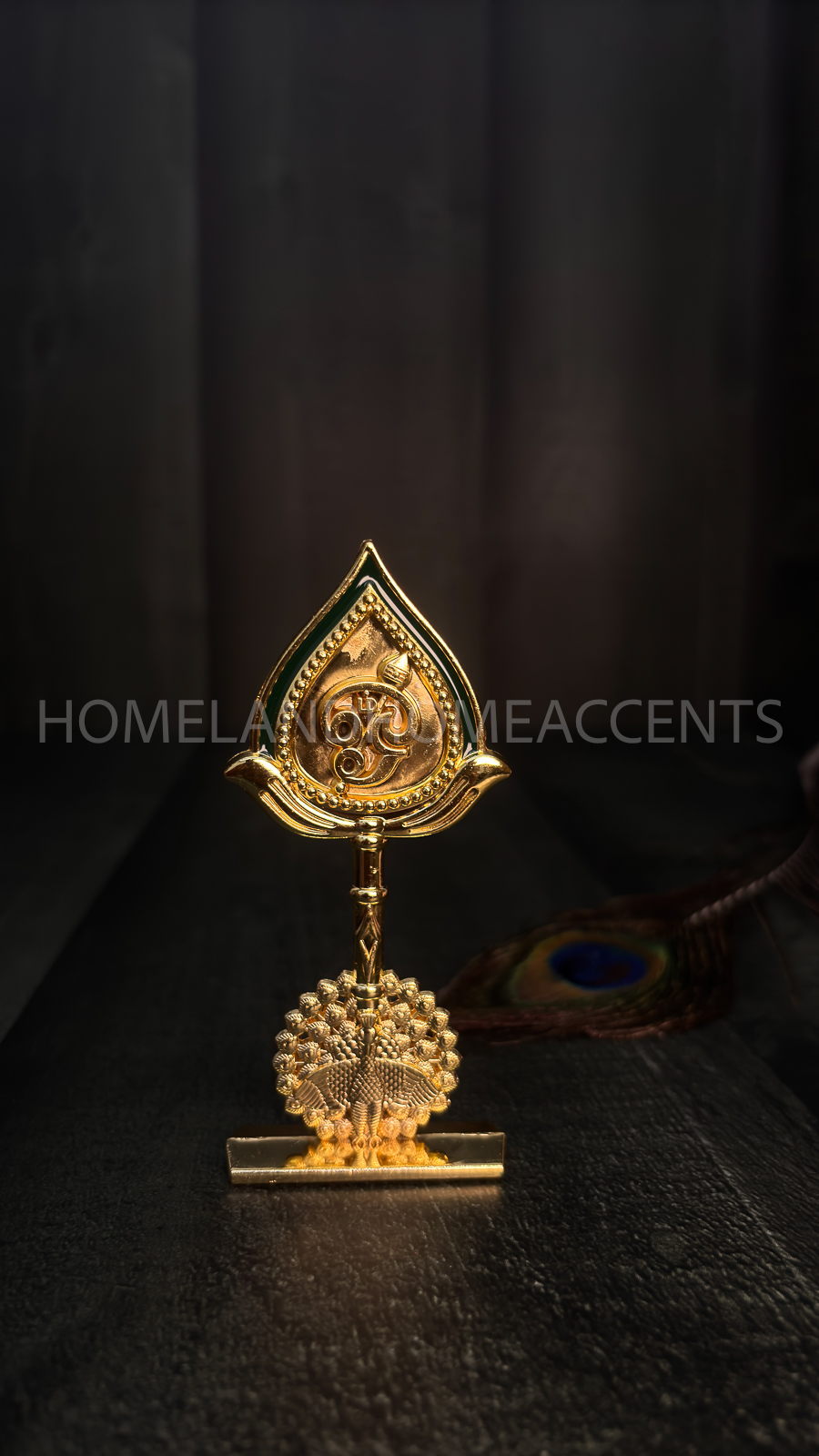 Vel with Mayil base (double sided)