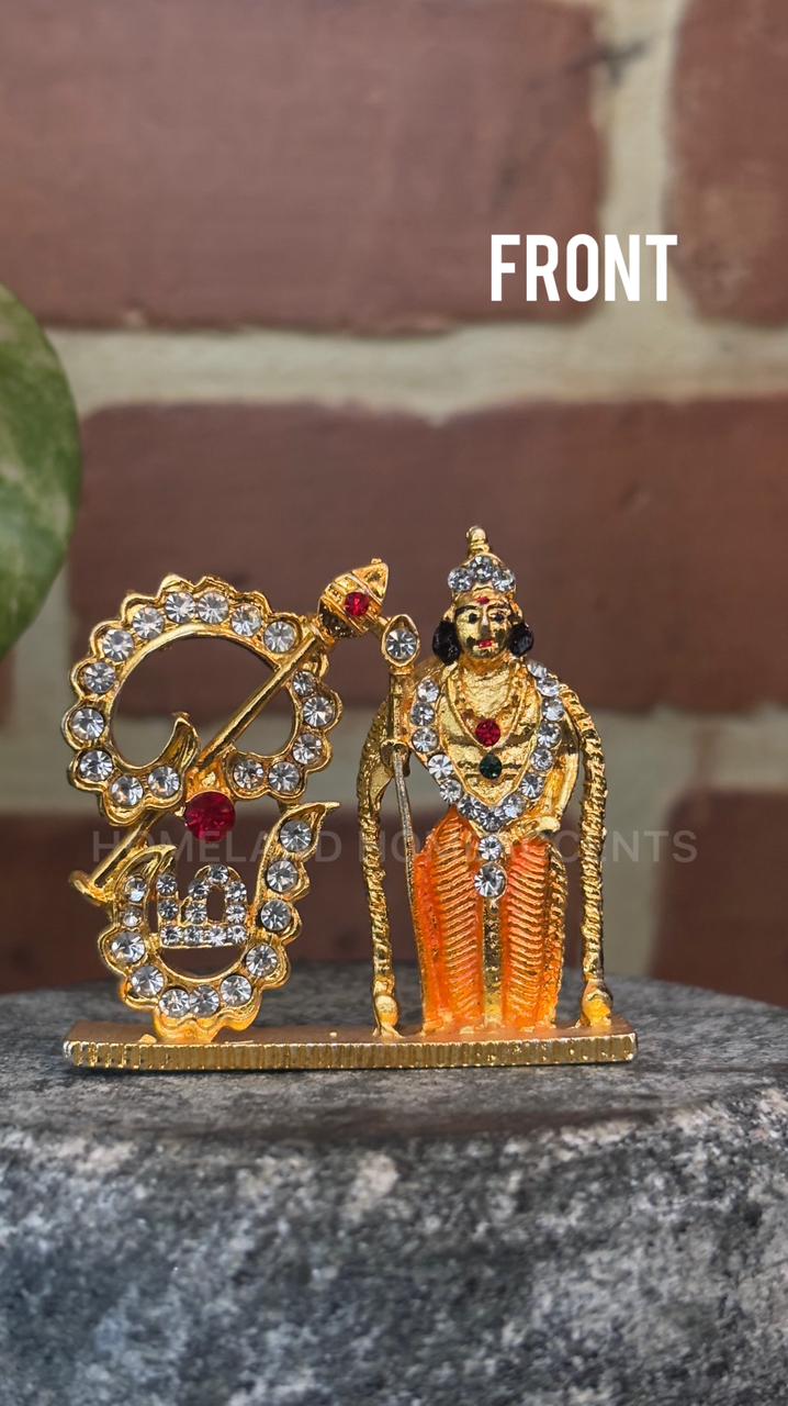 Murugar with Om Stonework