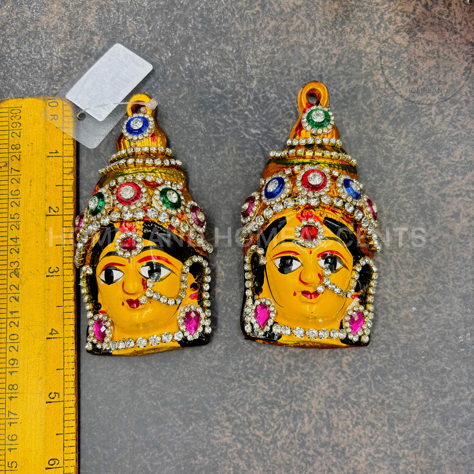 GOWRI AMMAN STONE FACE - 4 Inch 