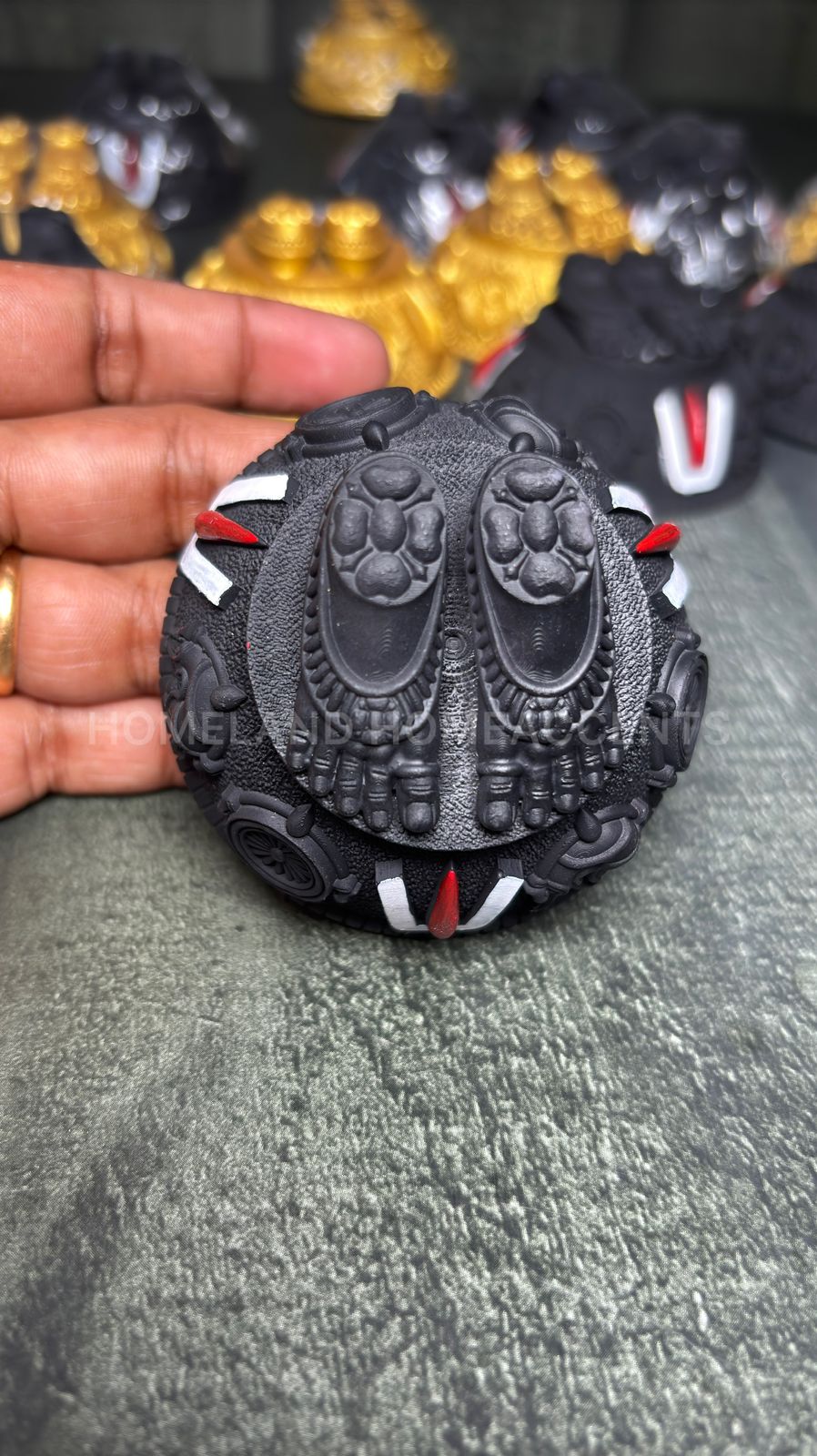 Lord Vishnu Thiruvadi Idol – Paduka for Pooja & Gifting