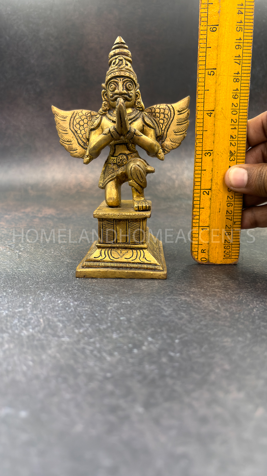 Brass Garudar Statue
