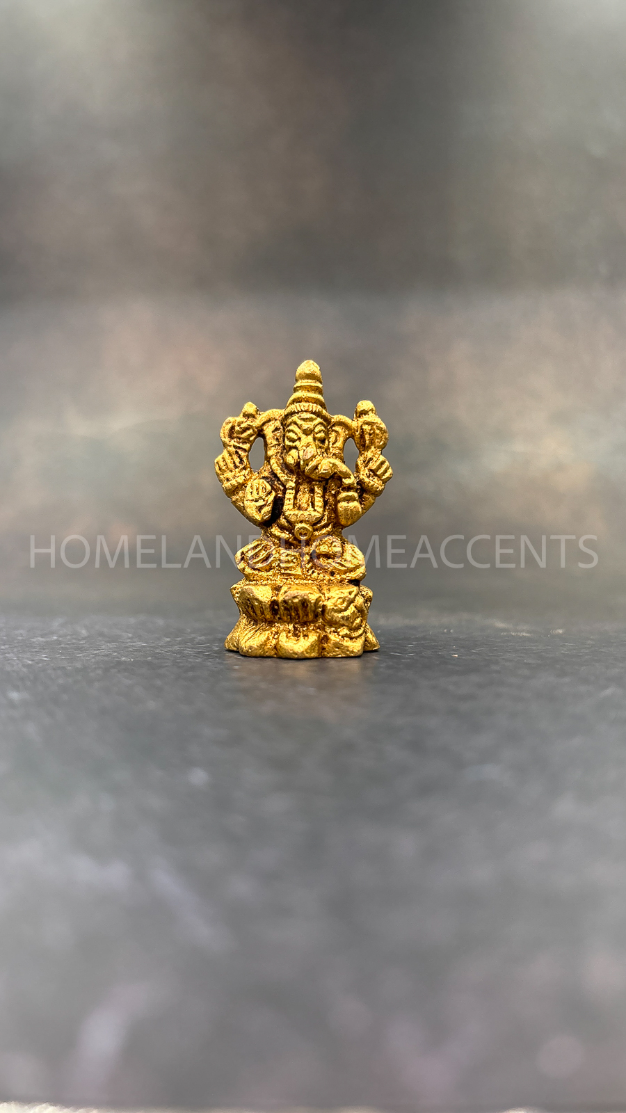 Small Ganesh Brass Idol