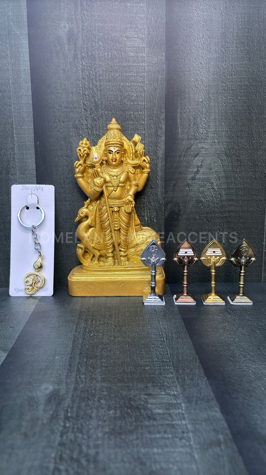 Murugar Combo Set – Idol with Vel & Keychain