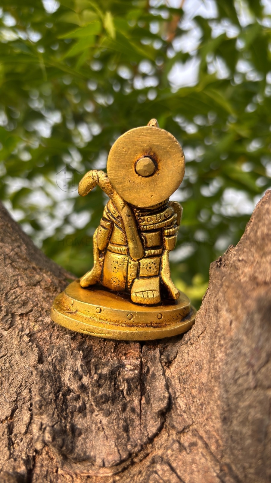 Mini Brass Lord Hanuman Idol 2.5 Inch