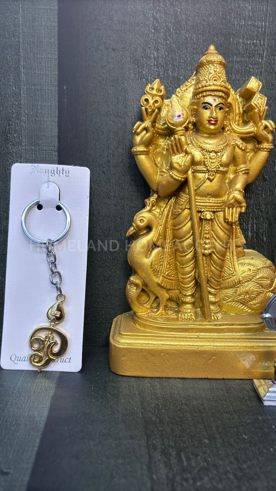 Murugar Combo Set – Idol with Vel & Keychain