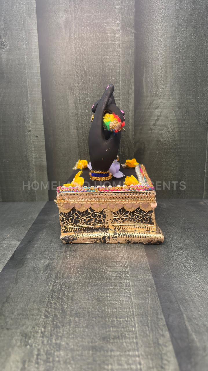 Krishna Hand with Flute – Polyresin Decorative Showpiece