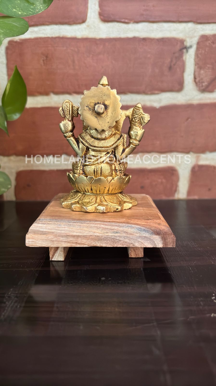 ganesh brass idol