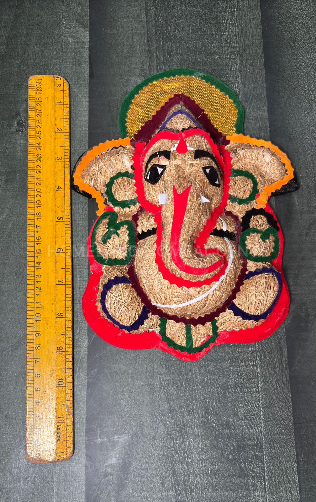 Handmade Vettiver Vinayagar Idol – Medium Size