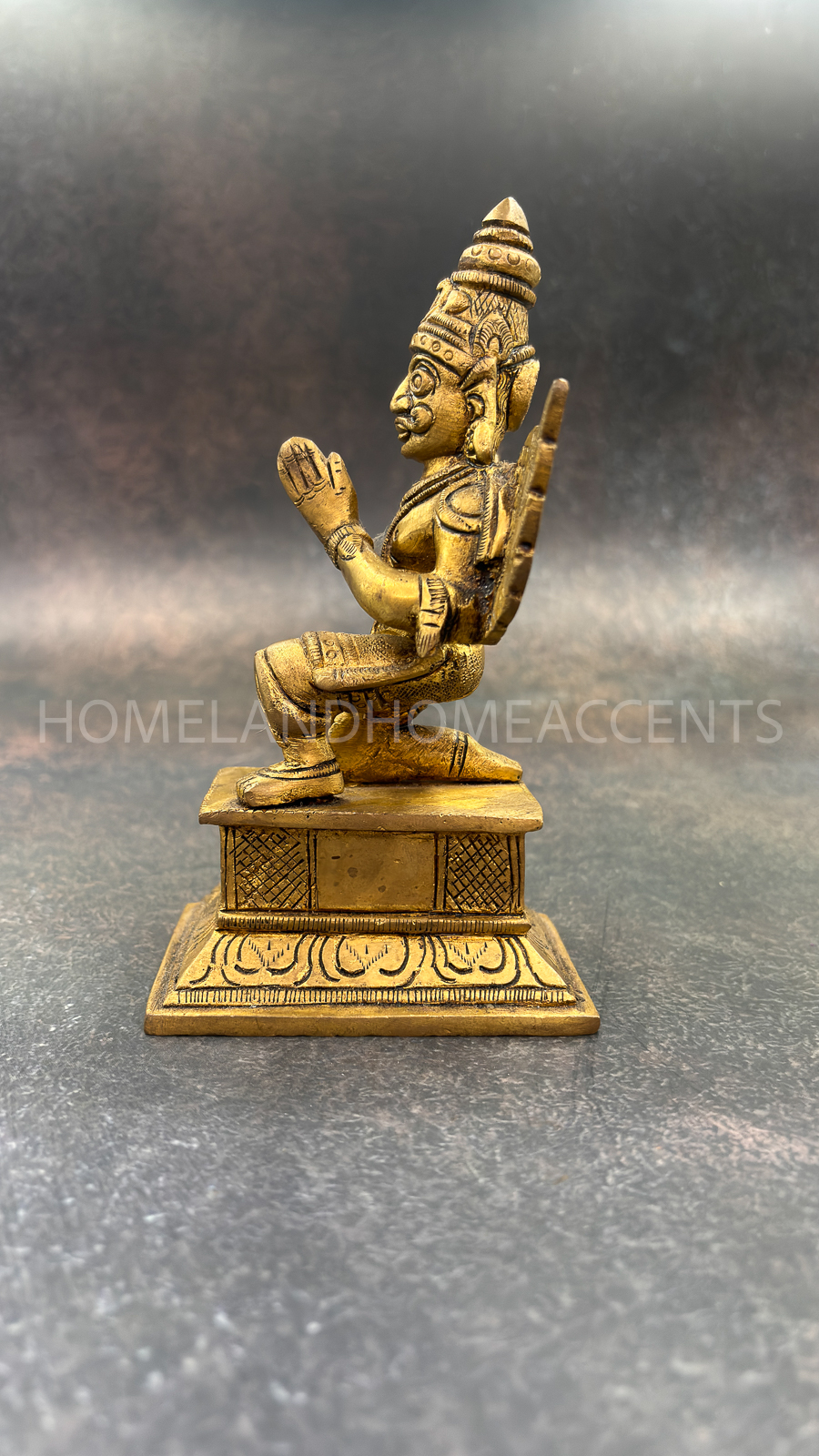 Brass Garudar Statue