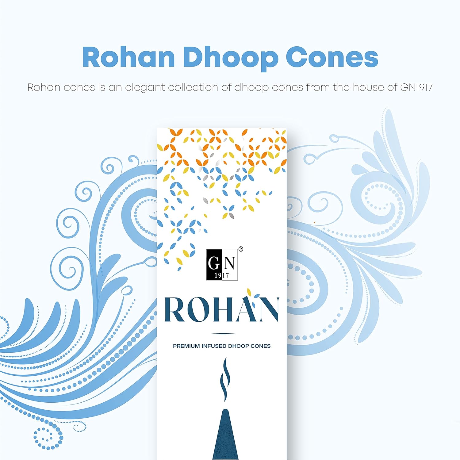 GN Rohan Premium Dhoop Cone 10N