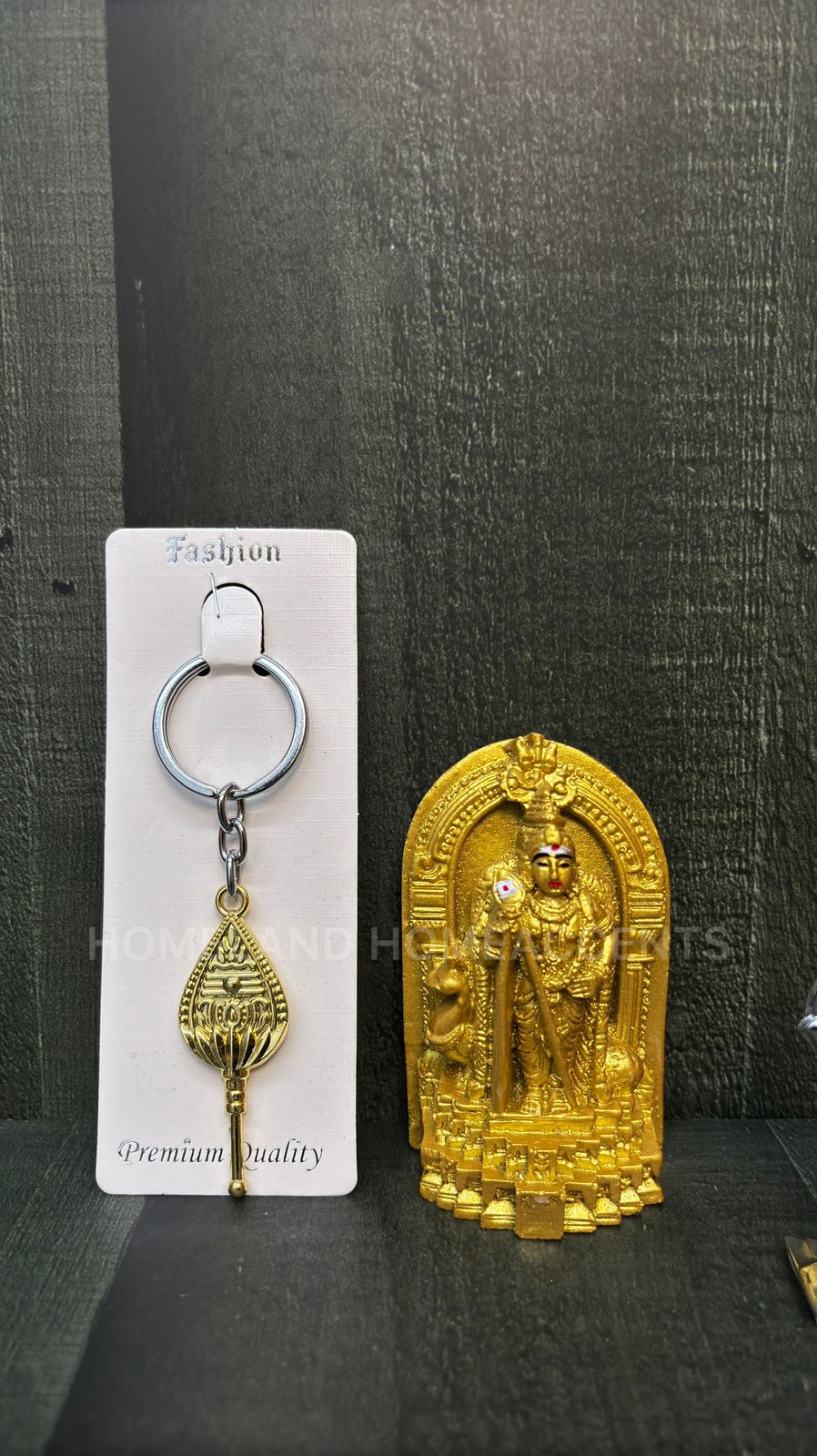 Kutty Murugar Combo Set – Idol with Vel & Keychain