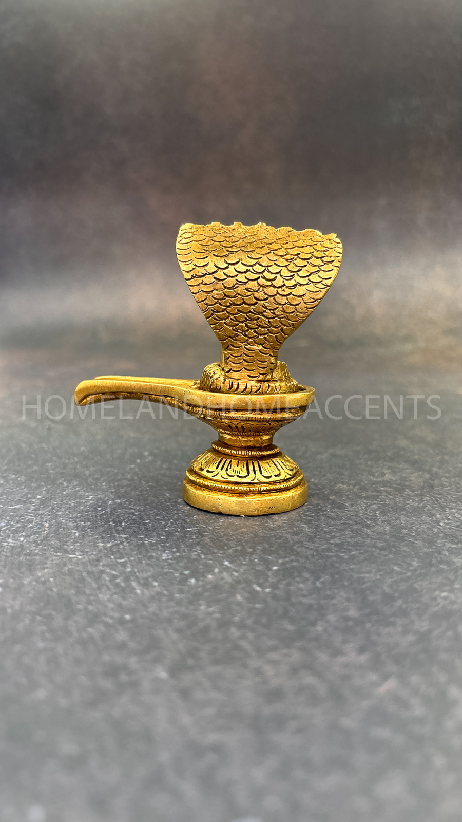 Shivlingam with Snake on Top