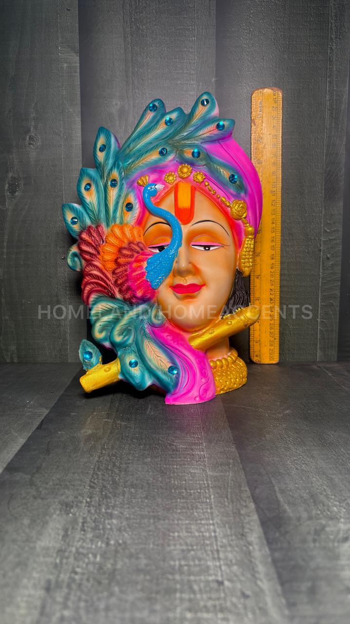 Polyresin Krishna Table Top Idol – 11.5 Inch