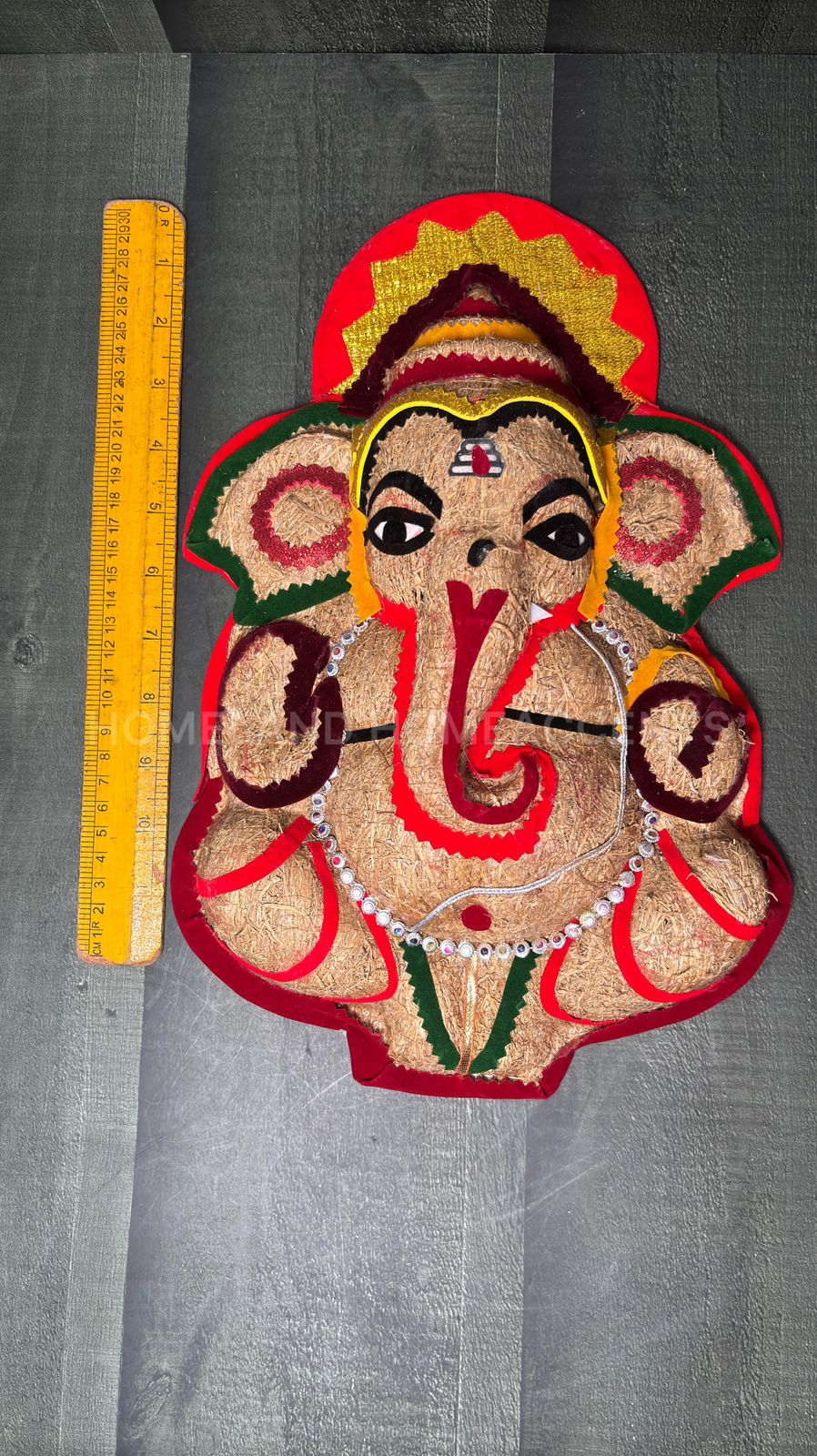 Handmade Vettiver Vinayagar Idol – Big Size