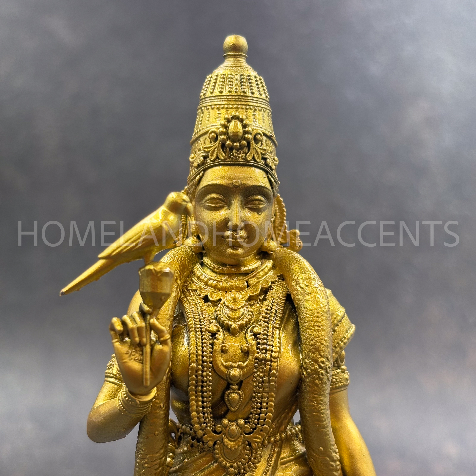 3D-Printed Goddess Meenakshi Amman