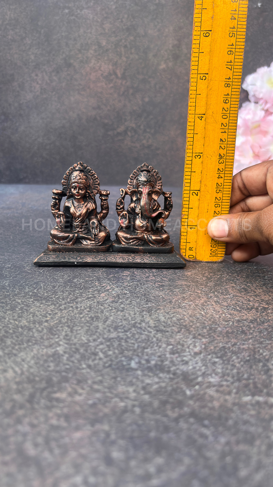  Antique Finish Lakshmi-Ganesh Idol Set