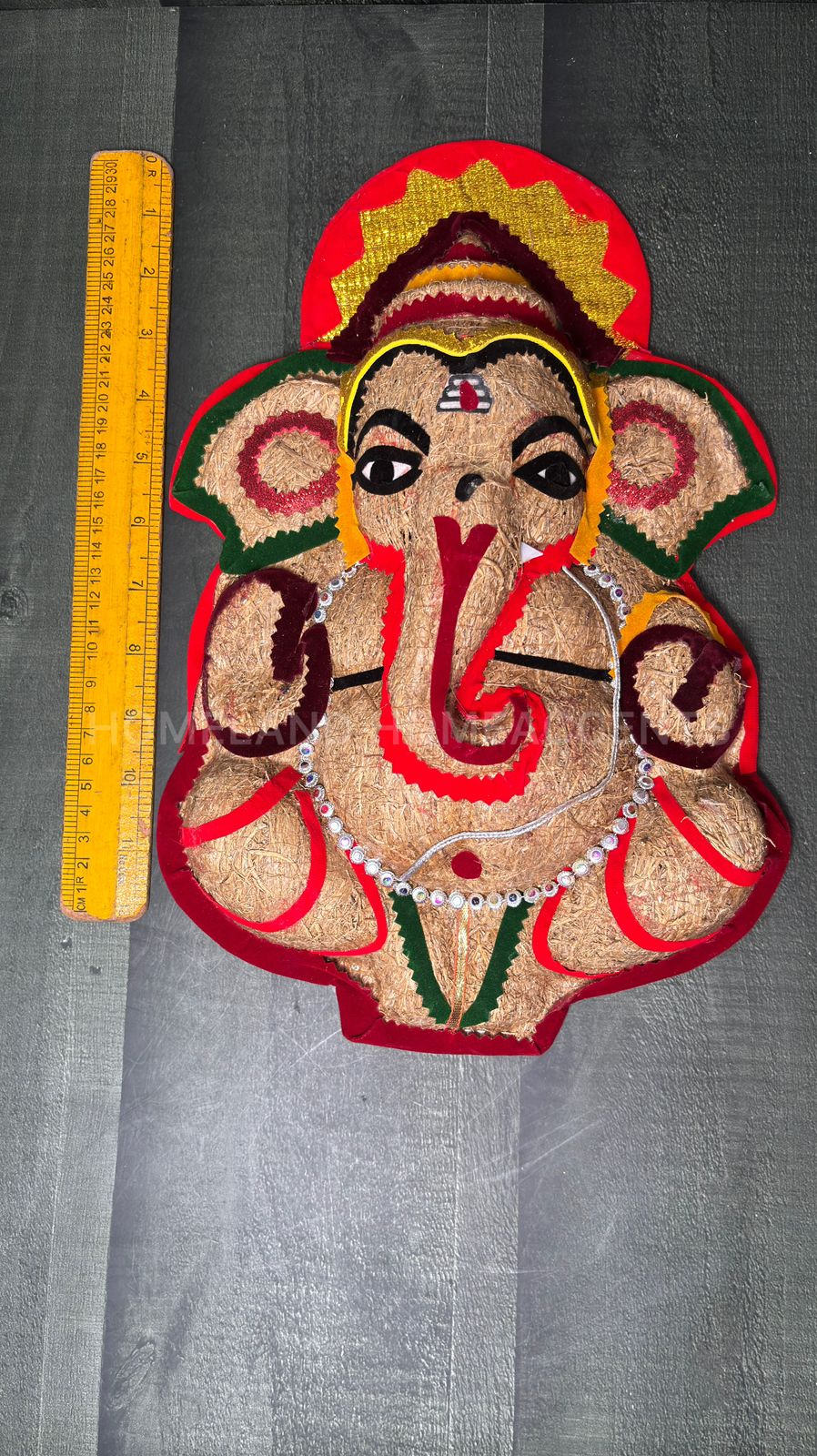 Handmade Vettiver Vinayagar Idol – Big Size