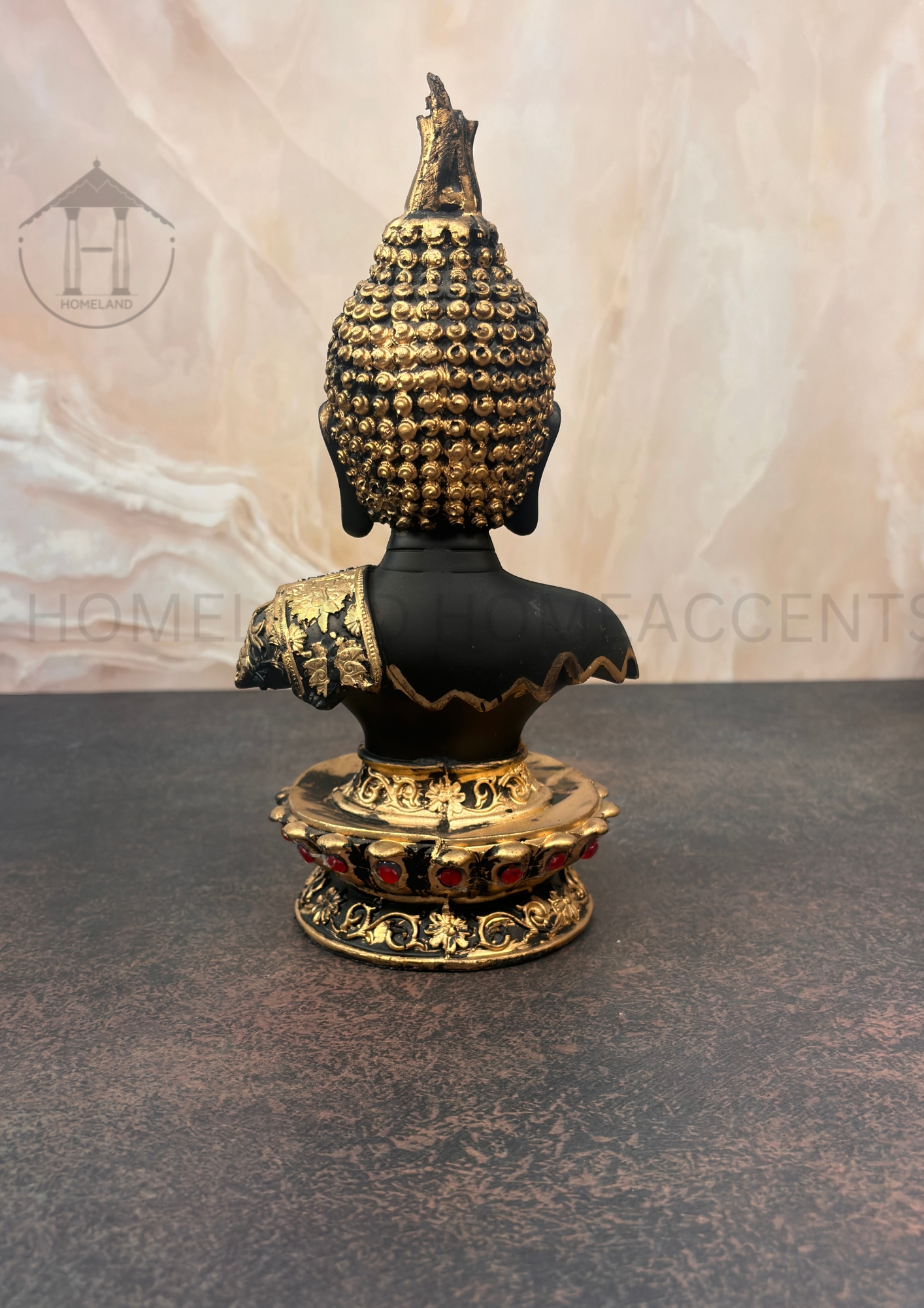 Lotus Buddha - Black