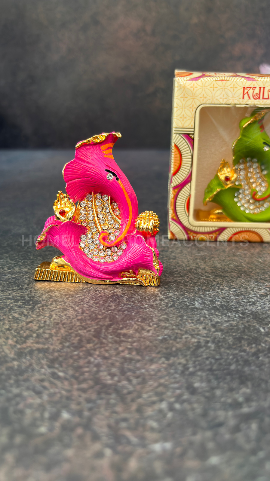 Hibiscus Ganesha Idol Pink Color