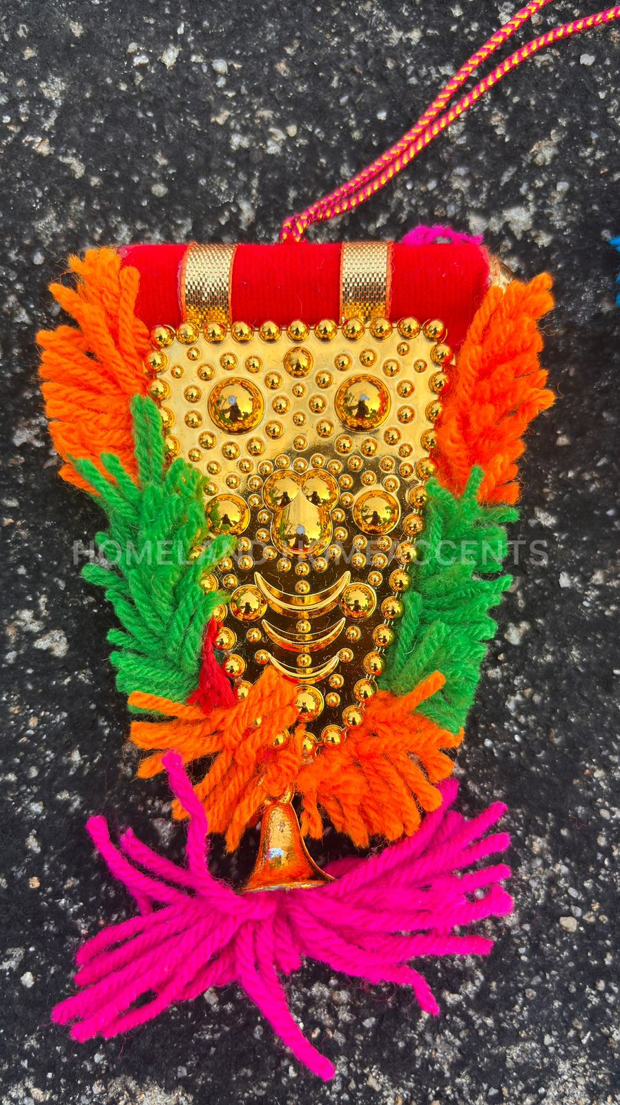 Mini Traditional Nettipattam Decor - 5 Inches