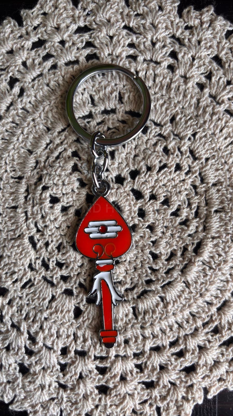 Metal vel Keychain - 4x0.9inches